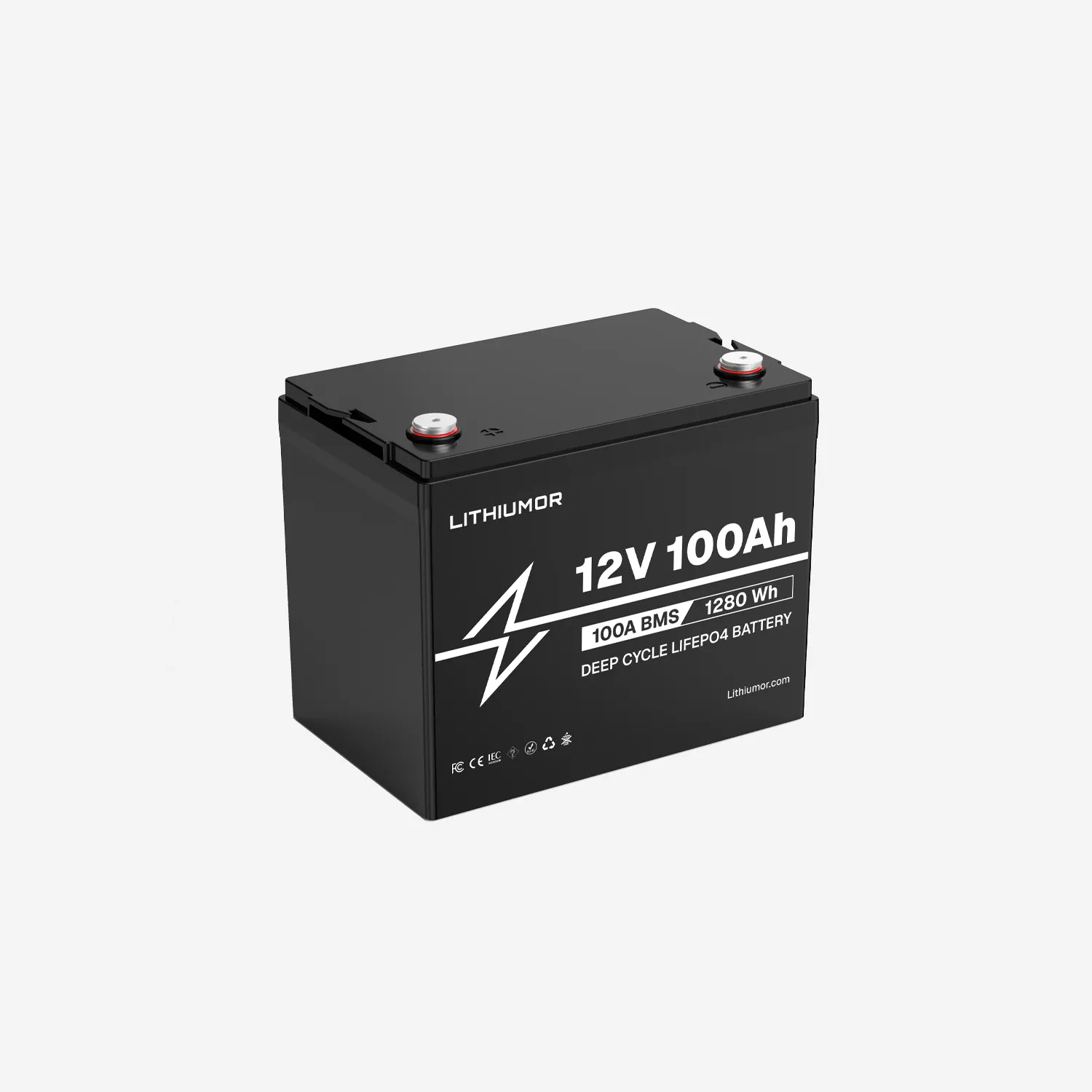 12v-100ah-lifepo4-battery-lithiumor-2 12V 100Ah LifePO4 Lithium Battery - Image 1