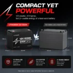 12V 100Ah LifePO4 Lithium Battery - Image 4