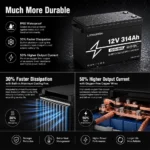 12V 314Ah LifePO4 Lithium Battery - Image 4